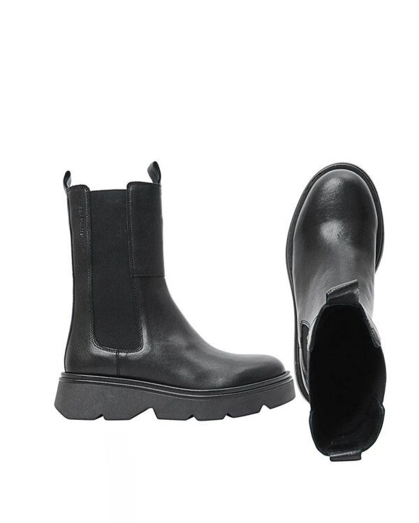 Ten Points warm gefütterte Lederboots mit dicker Sohle, Karin – Ansicht 2
