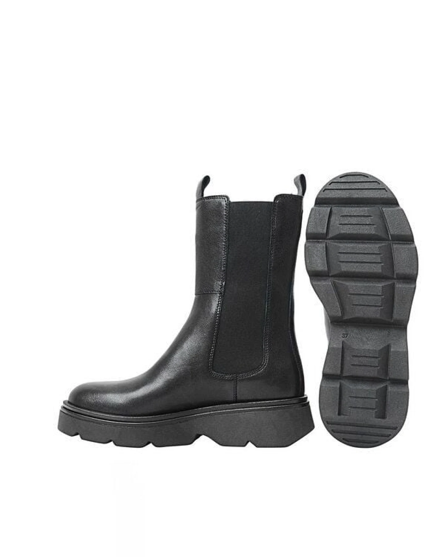 Ten Points warm gefütterte Lederboots mit dicker Sohle, Karin – Ansicht 3
