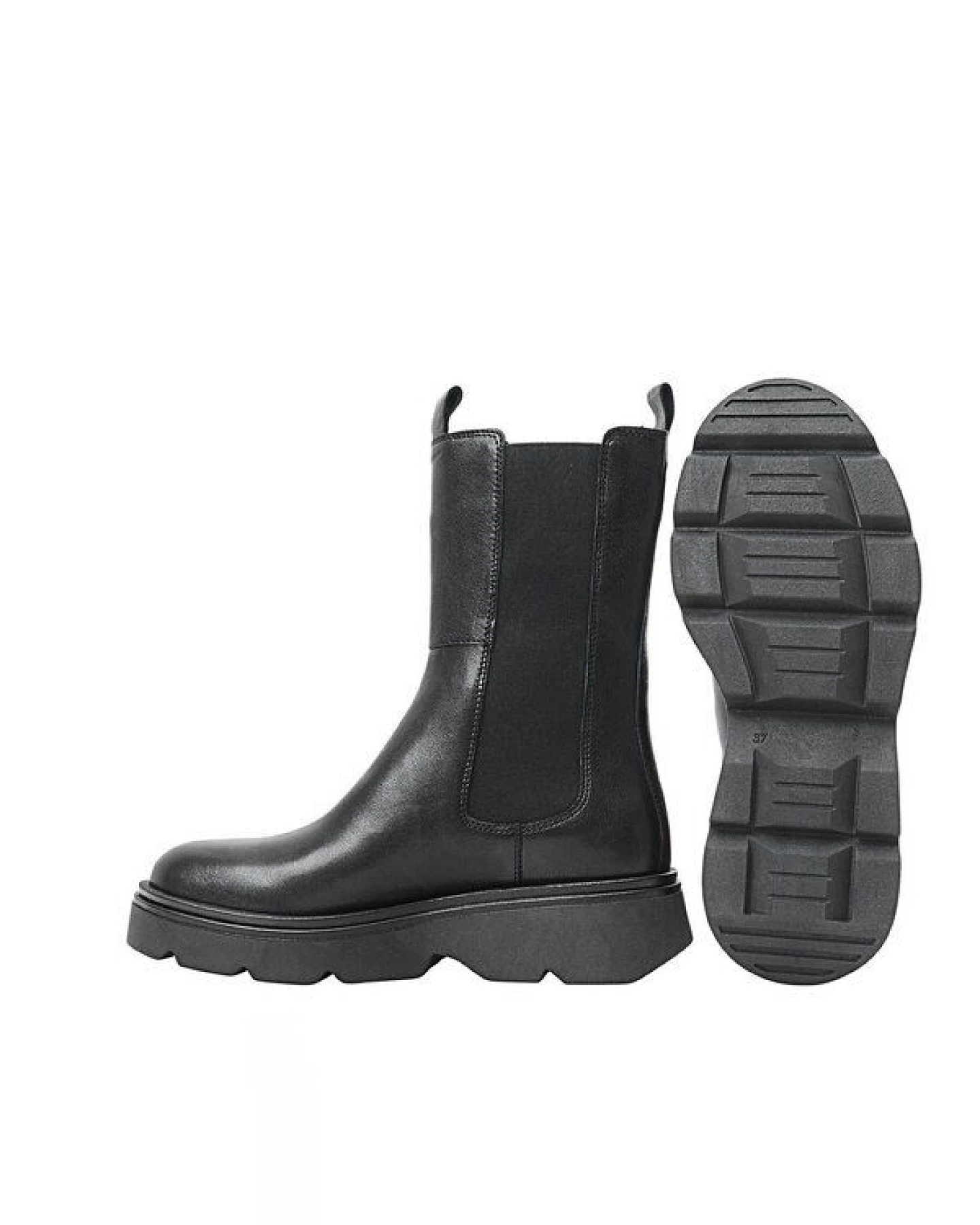 Ten Points warm gefütterte Lederboots mit dicker Sohle, Karin – Ansicht 3