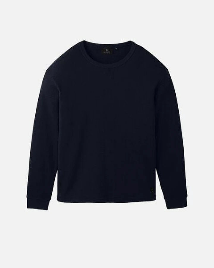 Herren Longsleeve aus Bio-Baumwolle - LARKSPUR - recolution