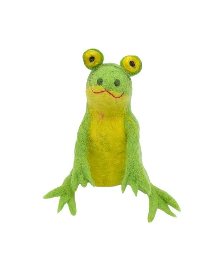 short'n'pietz Frosch als Filz Eierwärmer