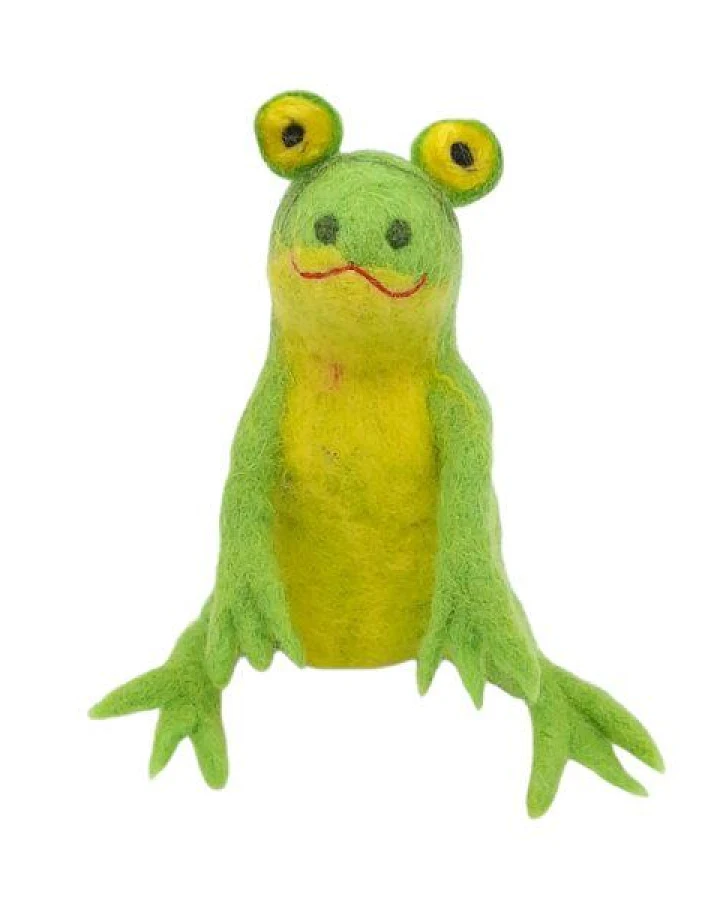short'n'pietz Frosch als Filz Eierwärmer