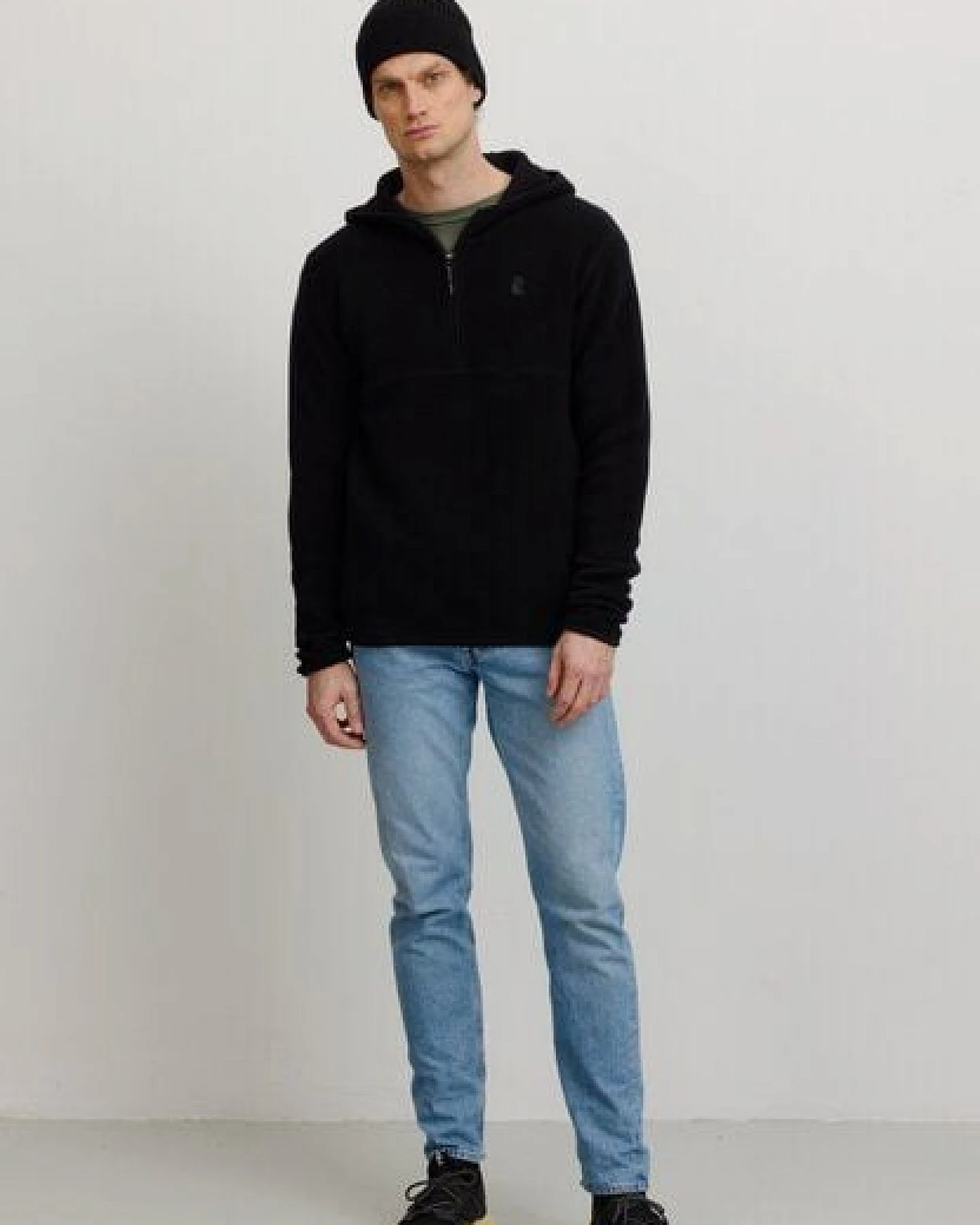 Herren Fleece Hoodie aus Bio-Baumwolle - CAIMITO - recolution – Ansicht 3