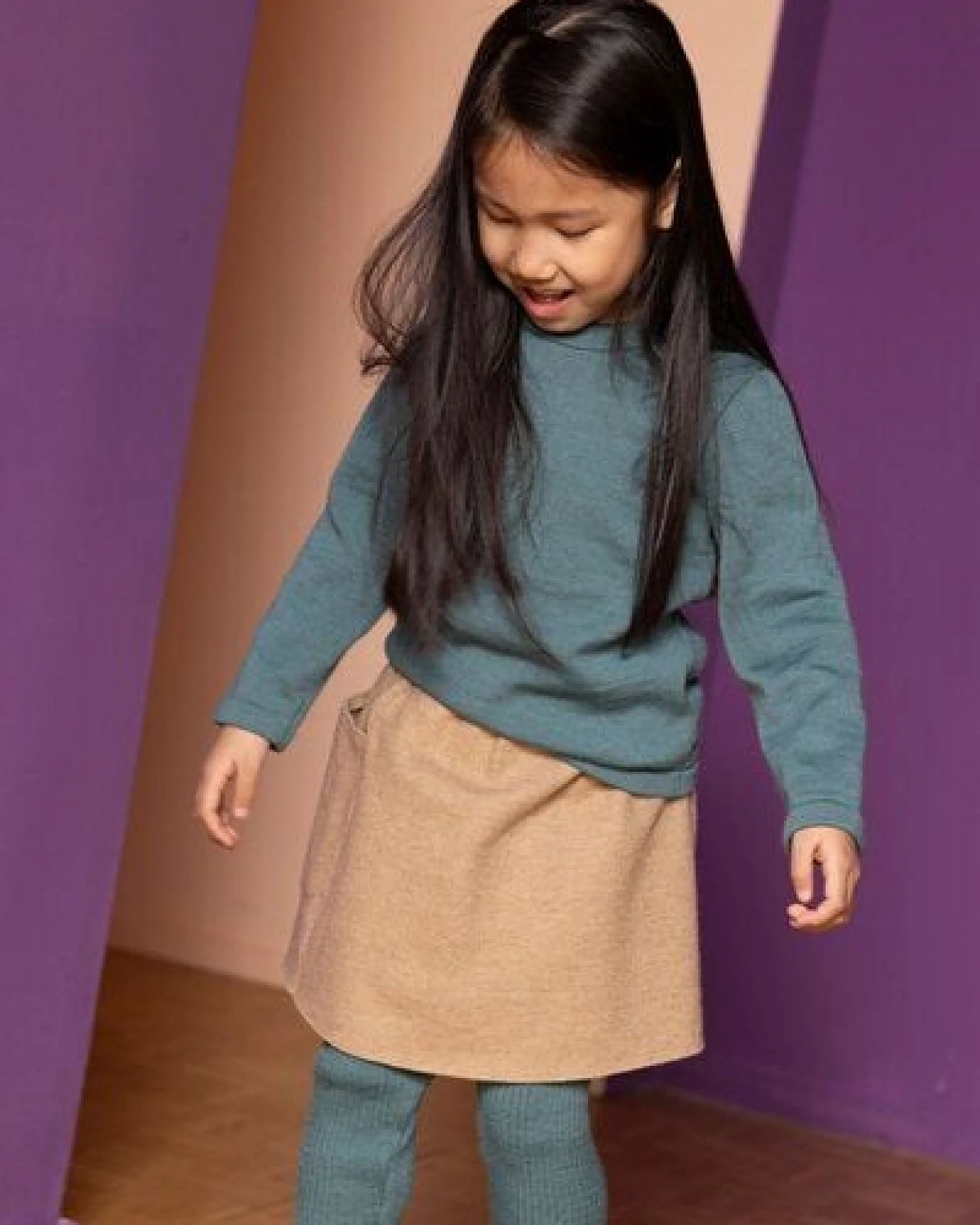Disana Kinder Walk-Rock kbT-Merinowolle – Ansicht 4