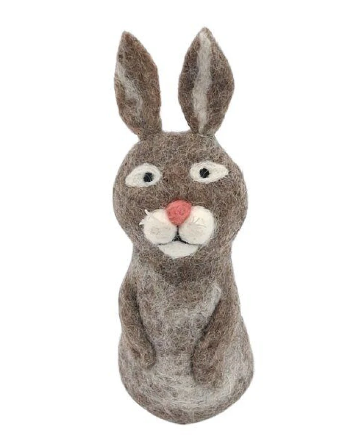 short'n'pietz Hase als Filz Eierwärmer