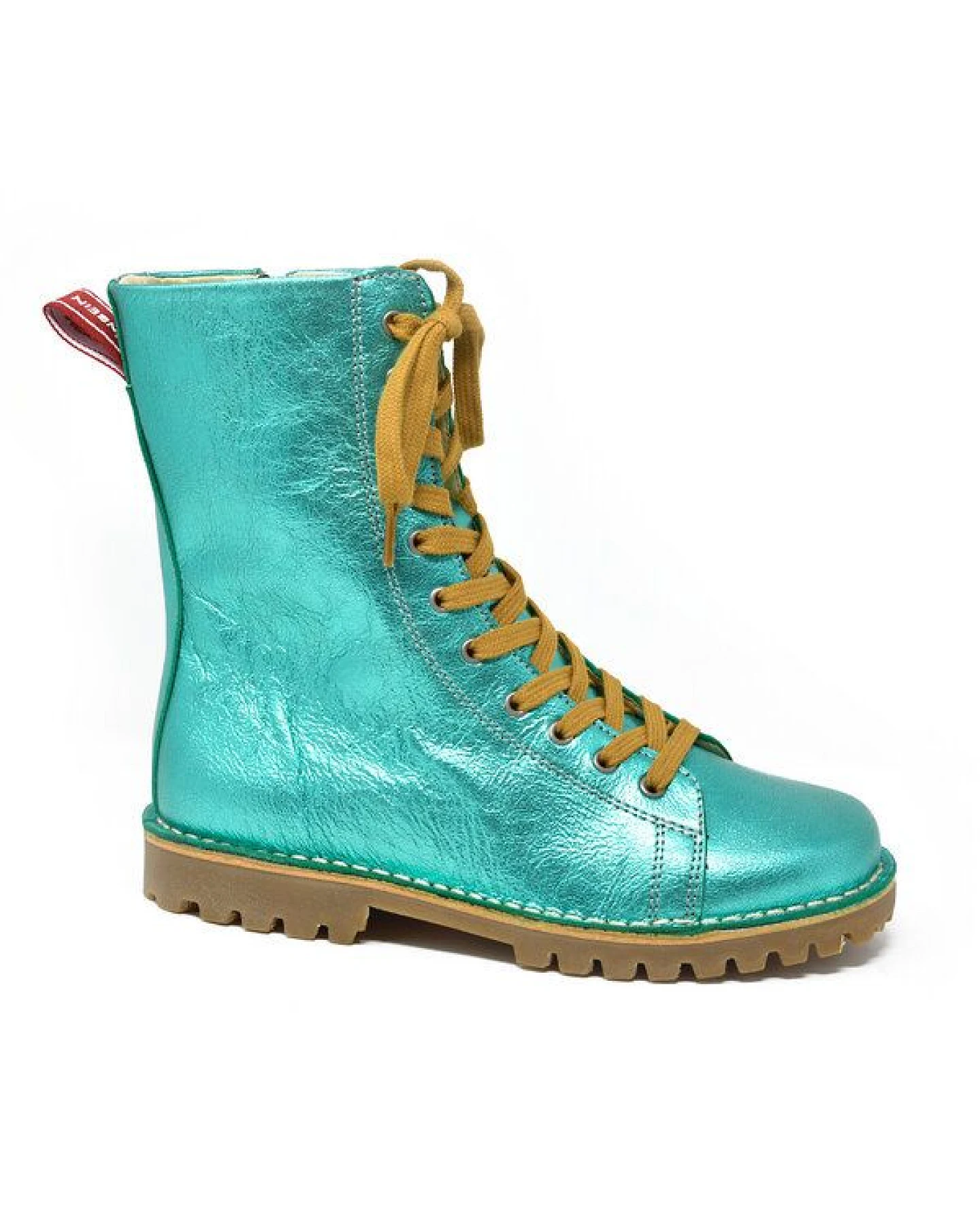 Grünbein Shoes Schnürboots Finn lose Einlage türkis – Ansicht 4