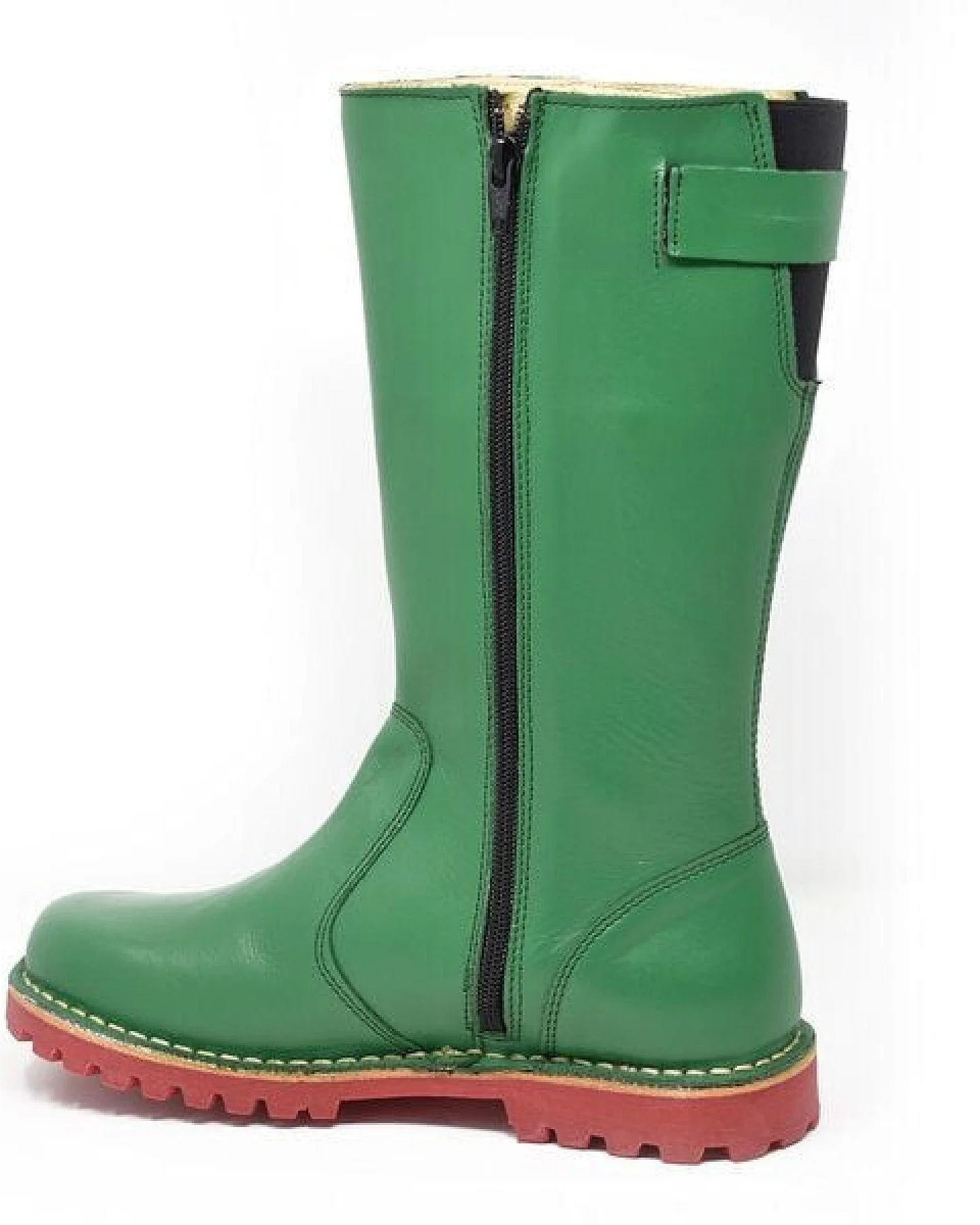 Grünbein Shoes Stiefel Charlotte Naturform lose Einlage grün – Ansicht 3