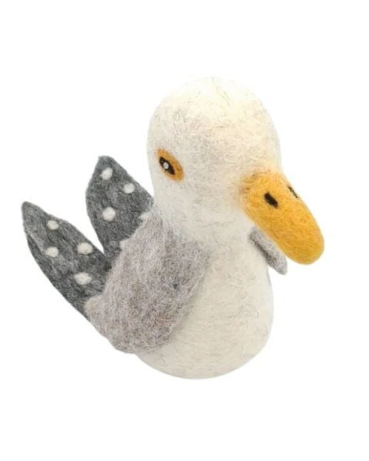 short'n'pietz Möwe als Filz Eierwärmer