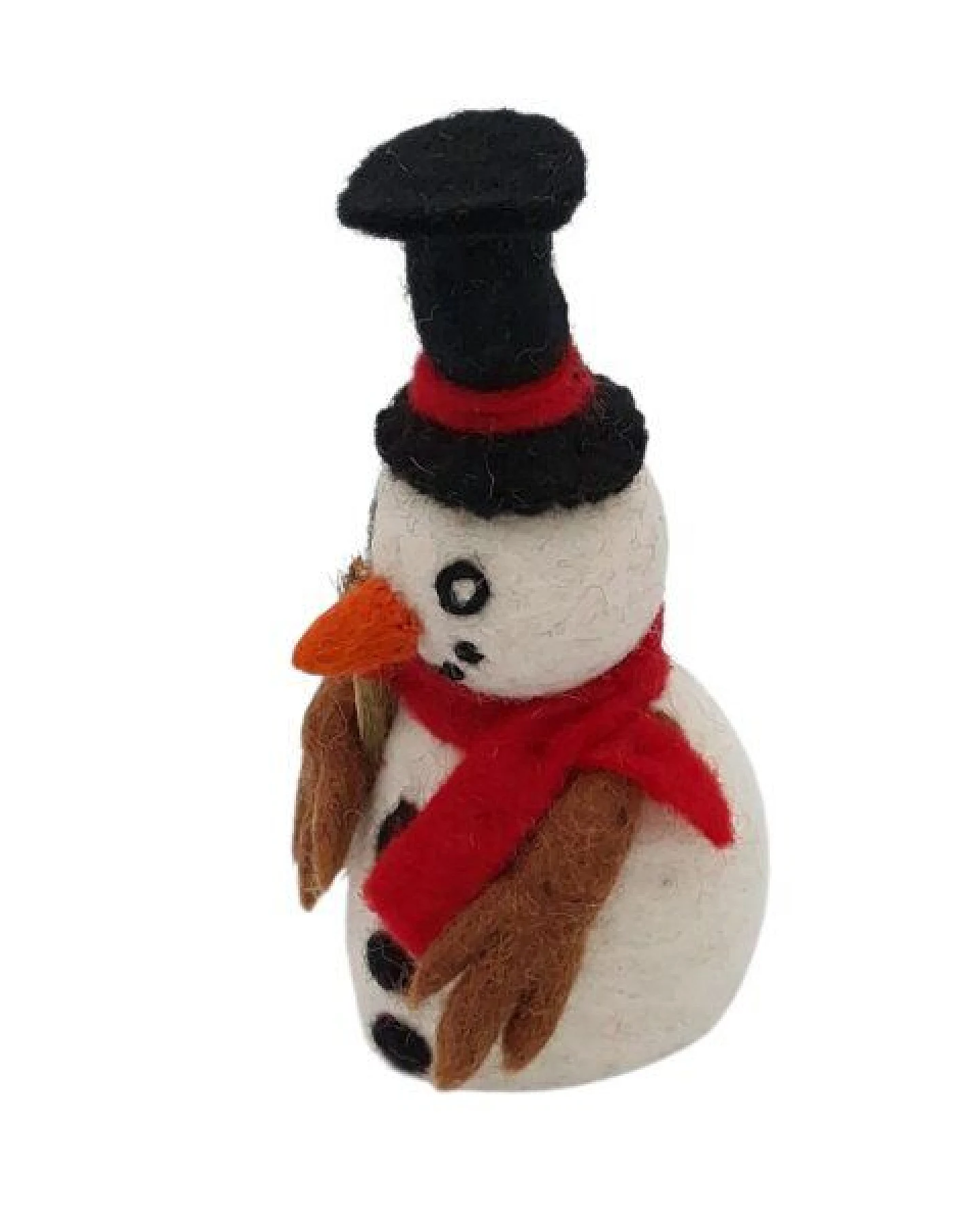 short'n'pietz Schneemann als Filz Eierwärmer – Ansicht 2