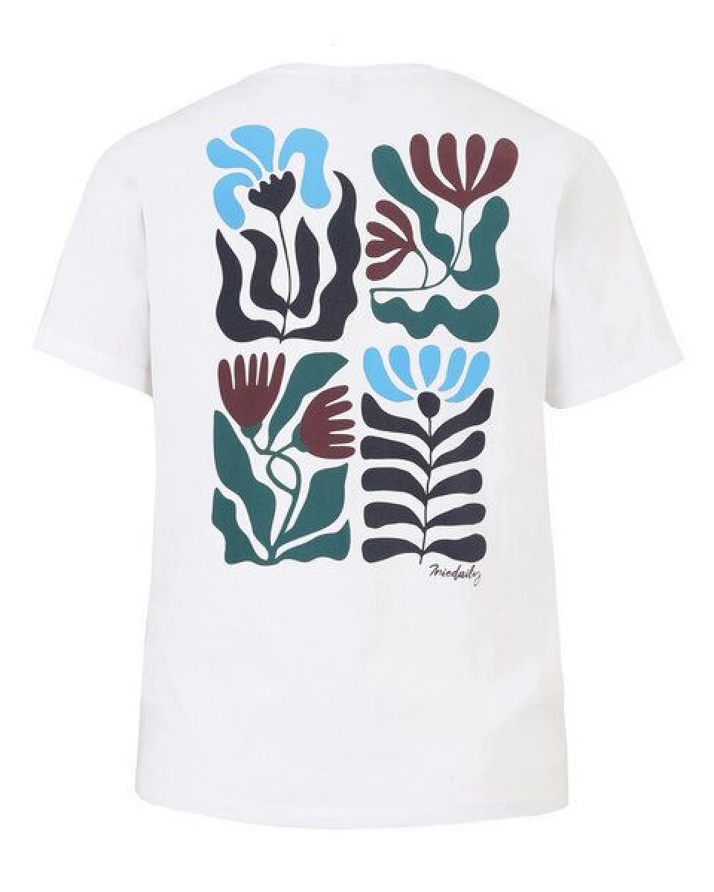 Iriedaily Square Flowers T-Shirt – Ansicht 2