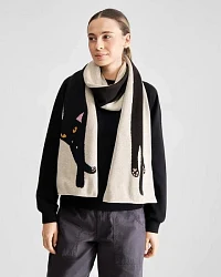 Produktseite: DEDICATED Schal Rossberga Long Cat Scarf
