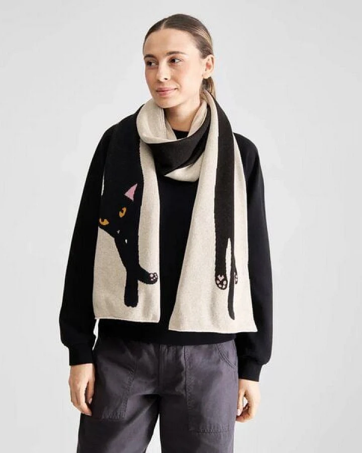 DEDICATED Schal Rossberga Long Cat Scarf
