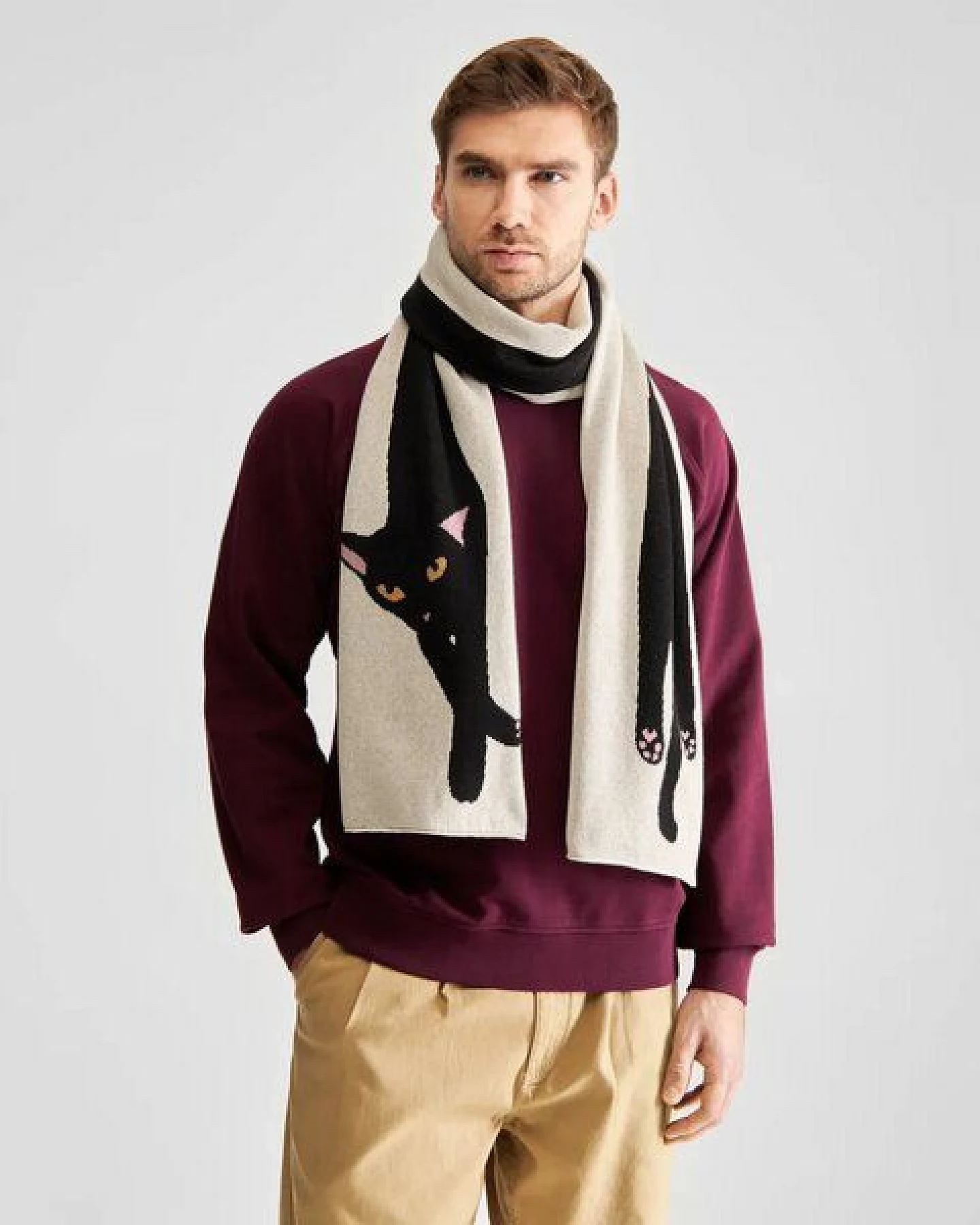 DEDICATED Schal Rossberga Long Cat Scarf – Ansicht 2