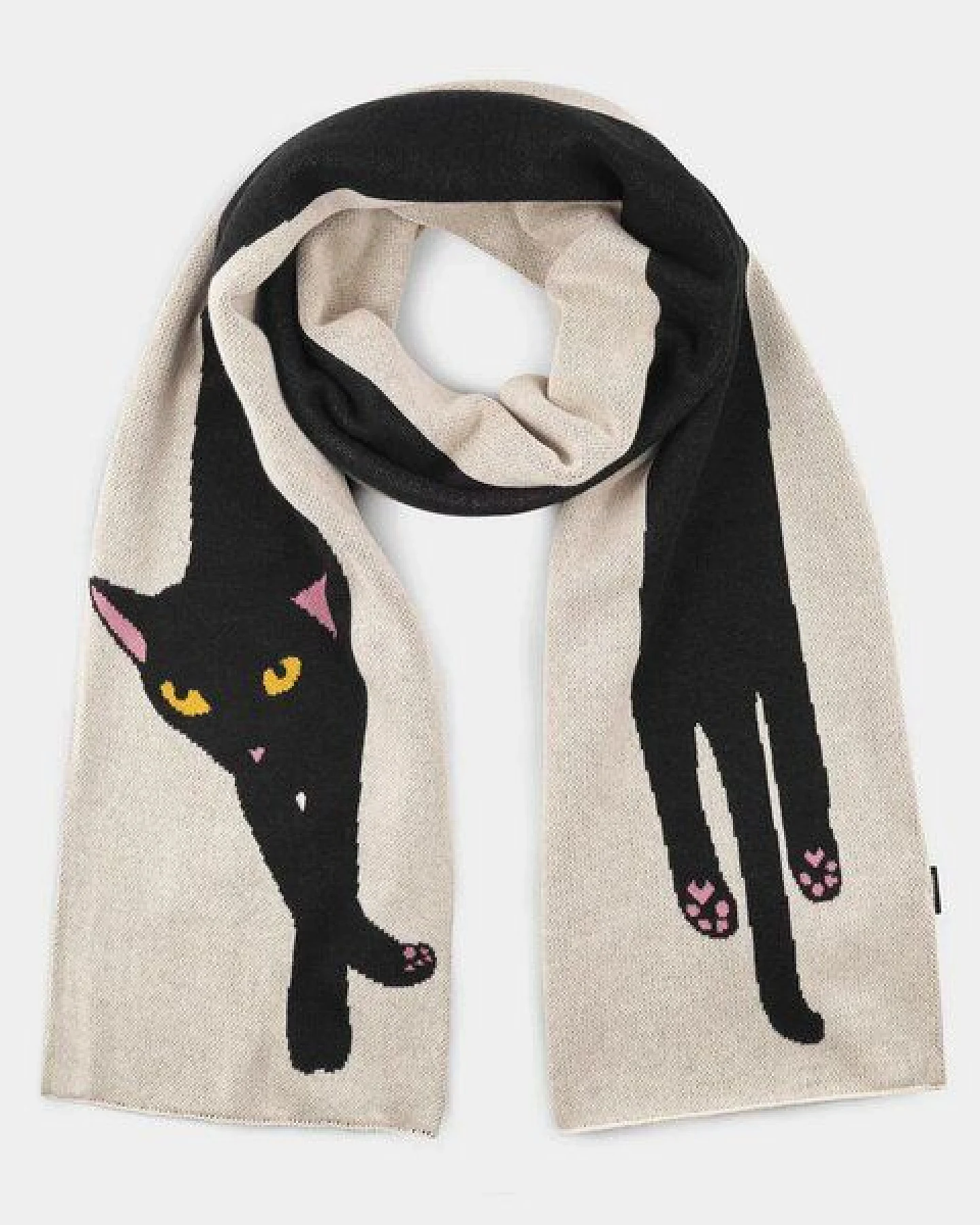 DEDICATED Schal Rossberga Long Cat Scarf – Ansicht 3