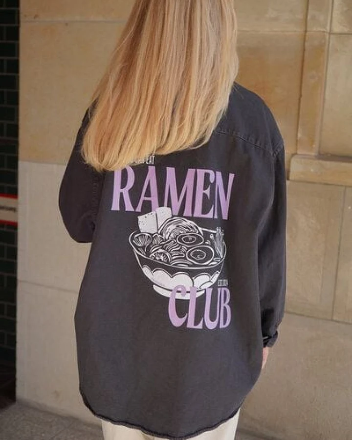 LITSCHI DESIGNS RAMEN WORKER SHIRT