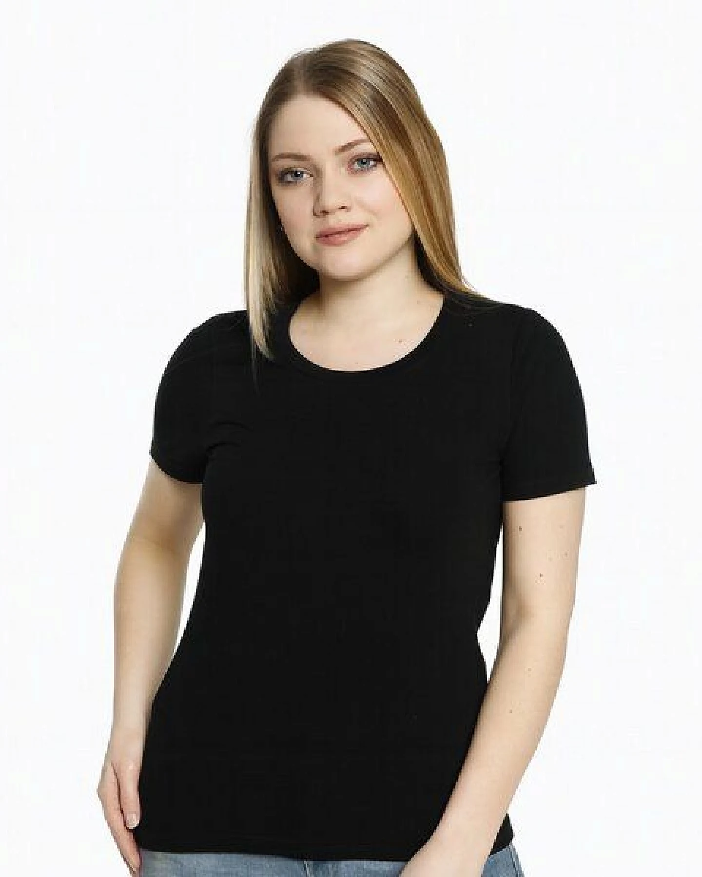 Bruno Barella Damen T-Shirt 3er Pack – GOTS-zertifiziert aus Bio-Baumwolle aus der Ägäis (Schwarz, Rot, Weiß) – Ansicht 2