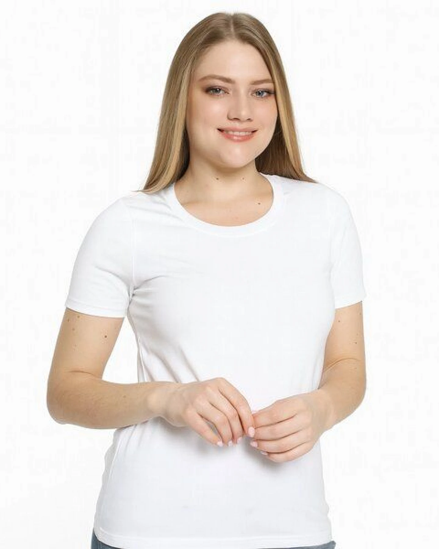 Bruno Barella Damen T-Shirt 3er Pack – GOTS-zertifiziert aus Bio-Baumwolle aus der Ägäis (Schwarz, Rot, Weiß) – Ansicht 3