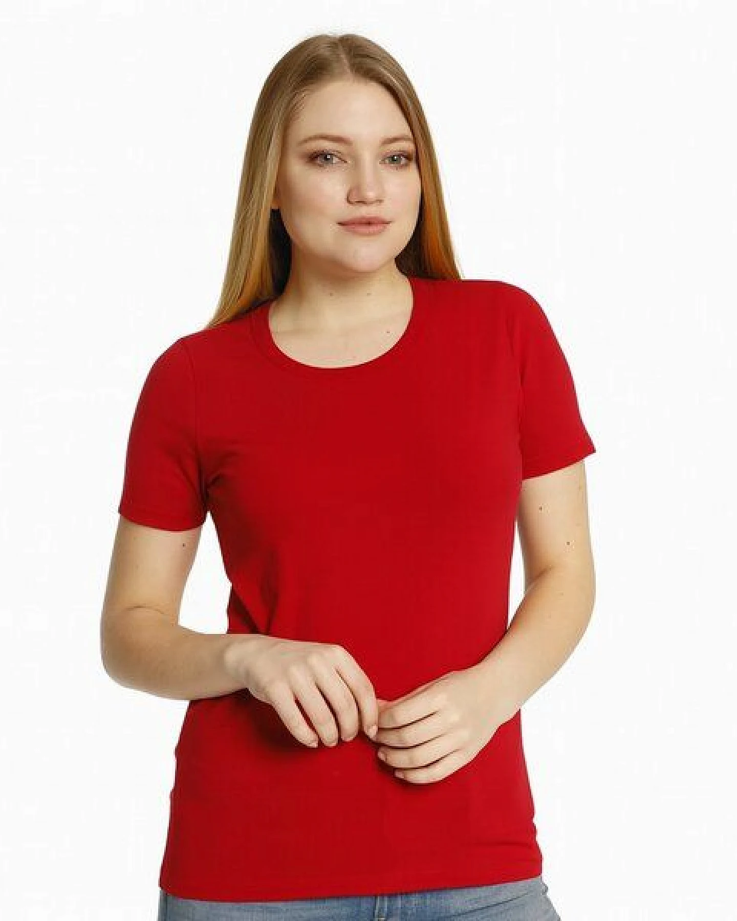 Bruno Barella Damen T-Shirt 3er Pack – GOTS-zertifiziert aus Bio-Baumwolle aus der Ägäis (Schwarz, Rot, Weiß) – Ansicht 2