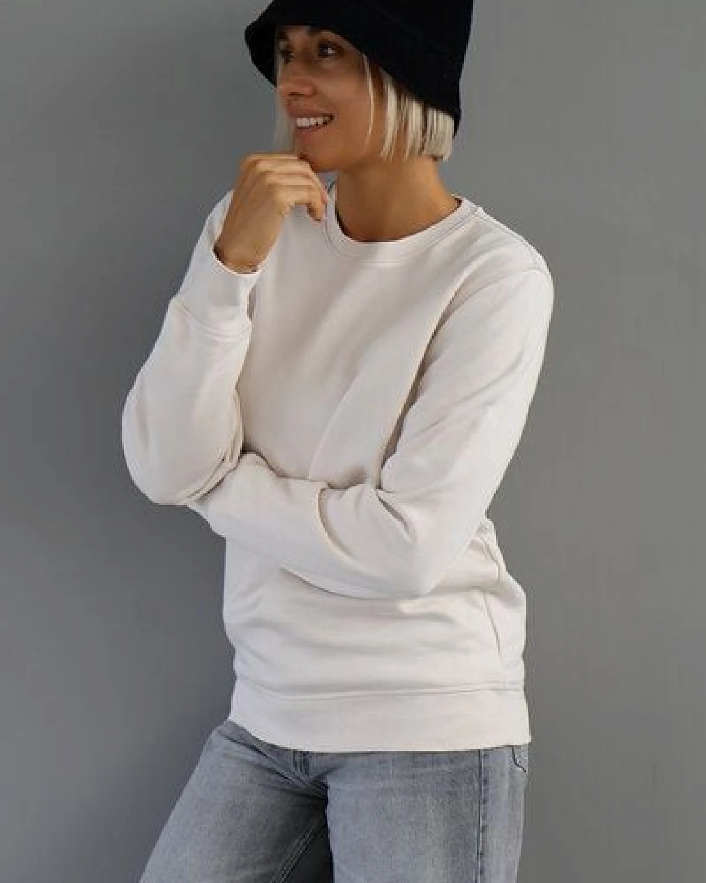 Kultgut Biofair - Klassik Sweatshirtpullover / Nature Softly – Ansicht 4