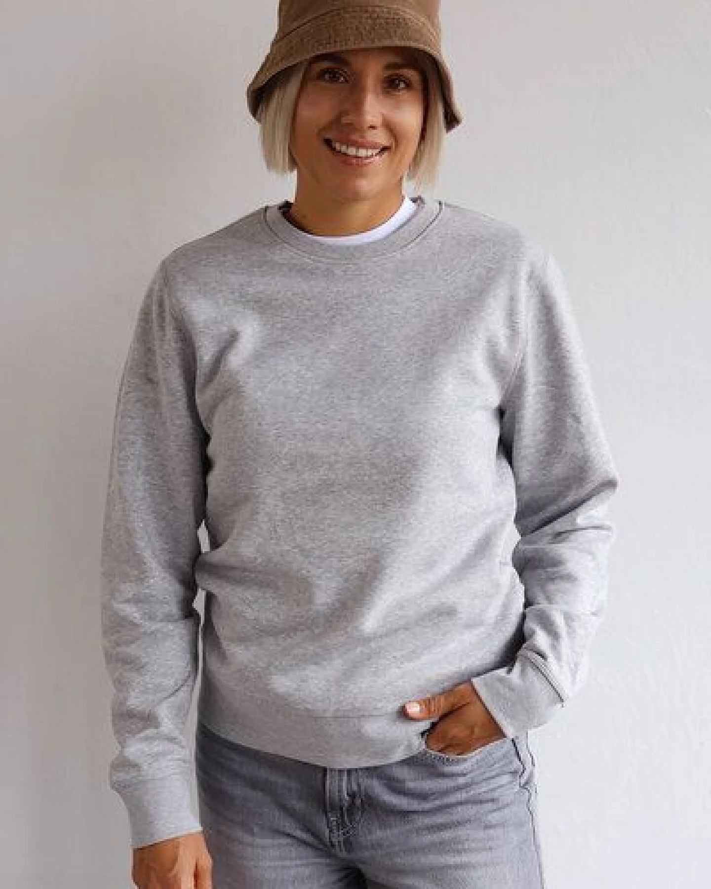 Kultgut Biofair - Klassik Sweatshirtpullover / Nature Softly – Ansicht 3