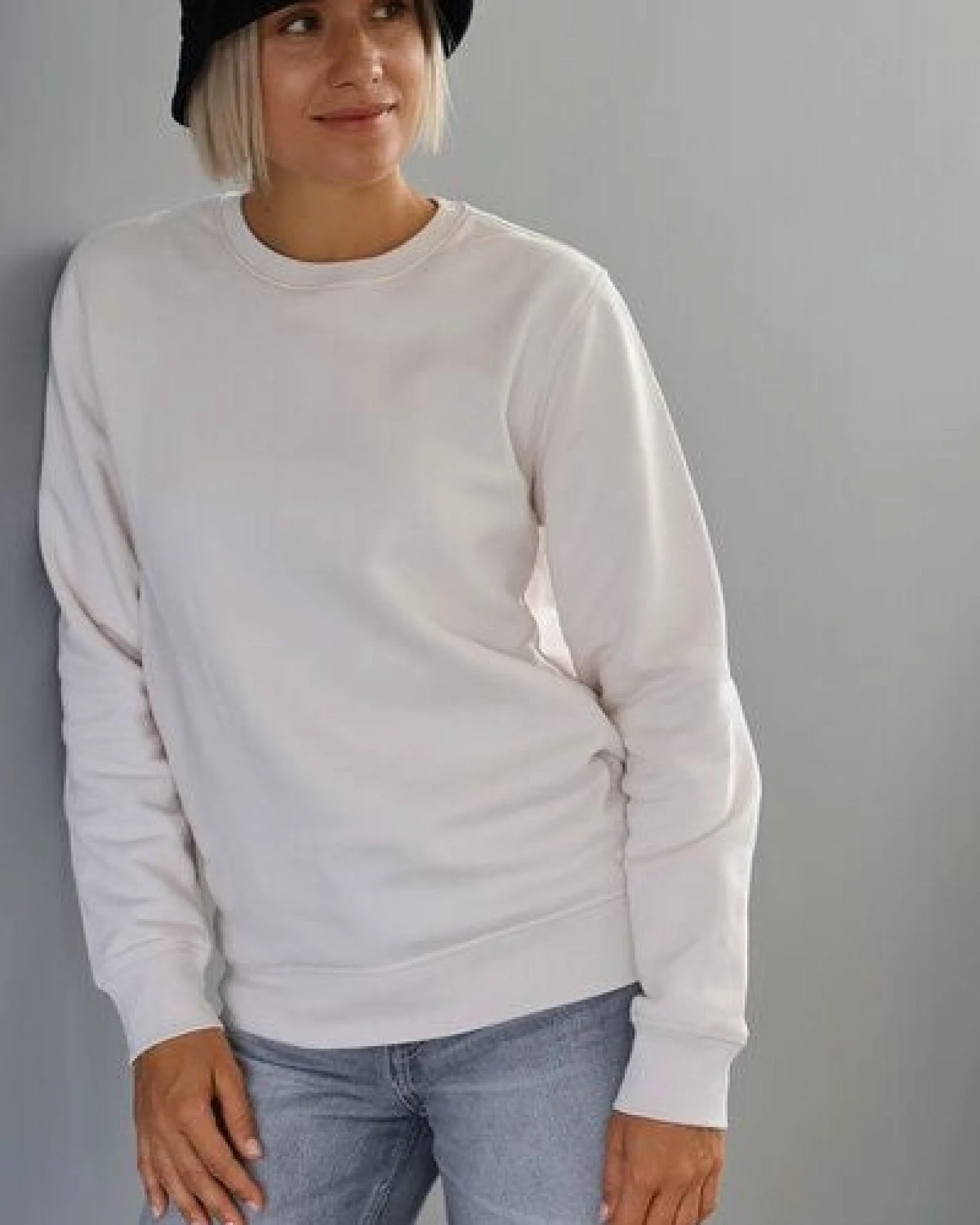 Kultgut Biofair - Klassik Sweatshirtpullover / Nature Softly – Ansicht 4