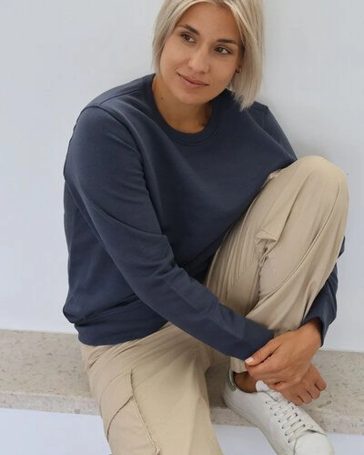 Kultgut Biofair - Klassik Sweatshirtpullover / Nature Softly – Ansicht 3