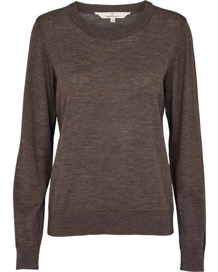 Basic Apparel Pullover VERA Sweater aus Merinowolle