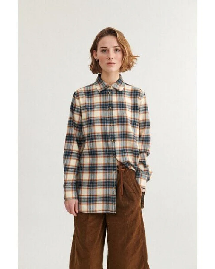 Basic Apparel Oversize Bluse LULA aus Bio-Baumwolle GOTS