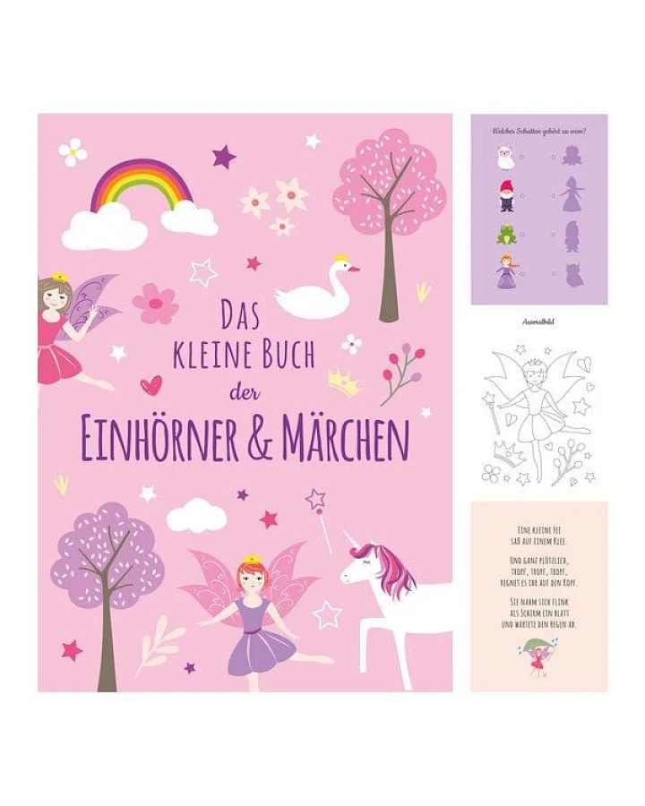Ideenverlag Hamburg 10 Einhorn & Märchen Mitmachbücher im Taschenformat