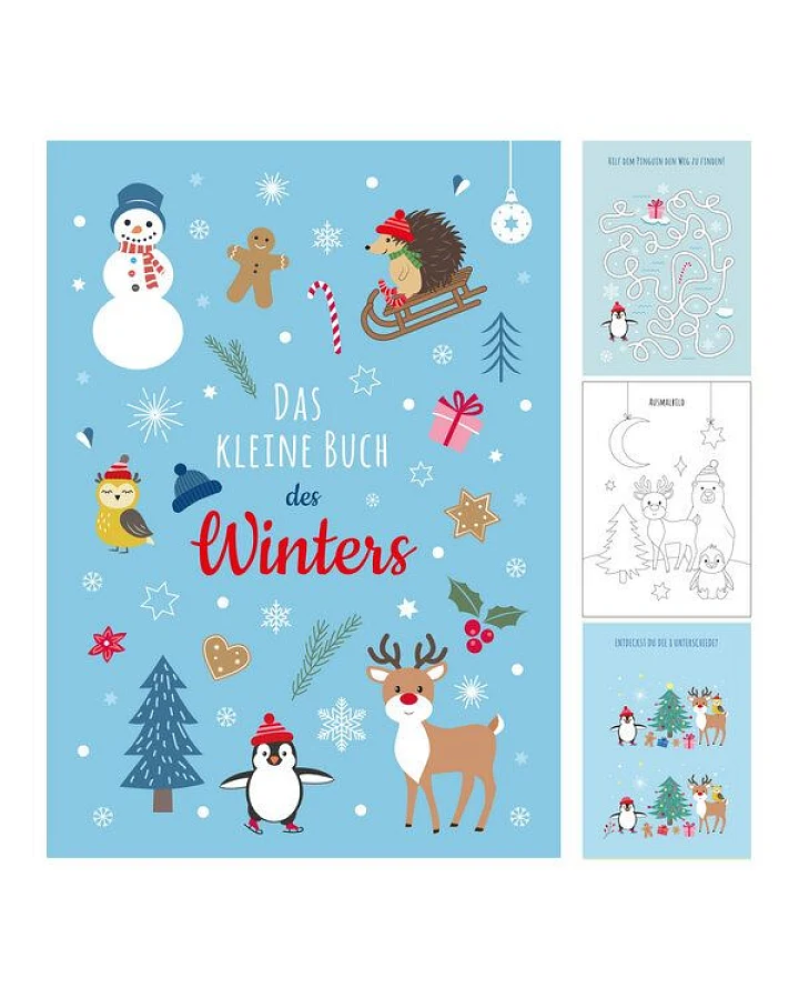 Ideenverlag Hamburg 10 Winter Mitmachbücher im Taschenformat