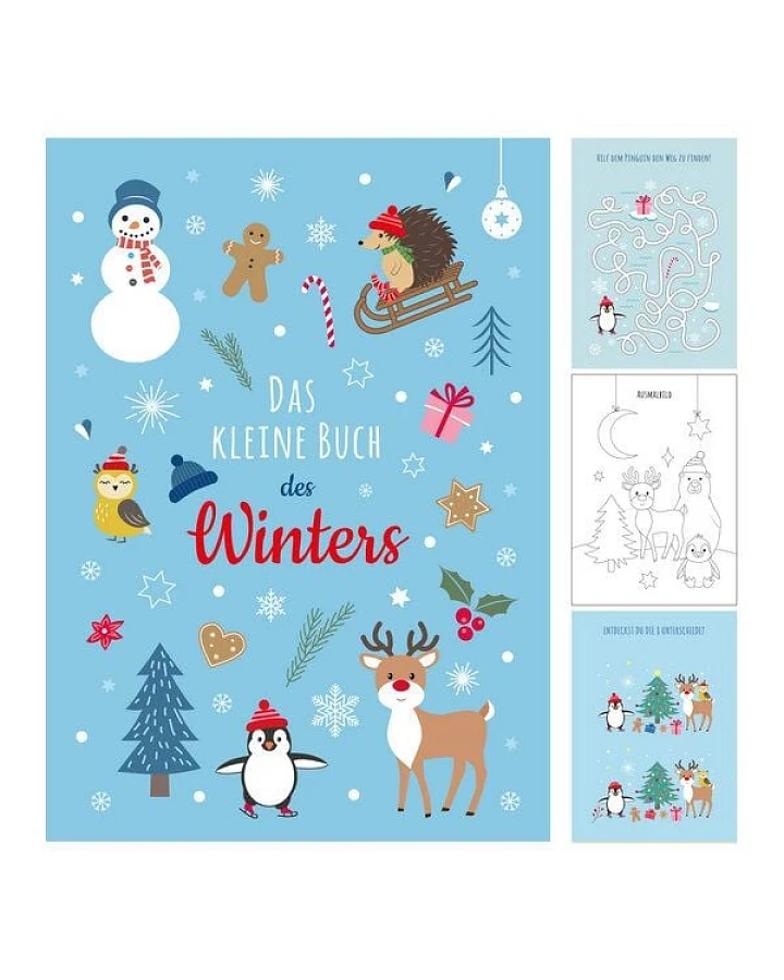 Ideenverlag Hamburg 10 Winter Mitmachbücher im Taschenformat