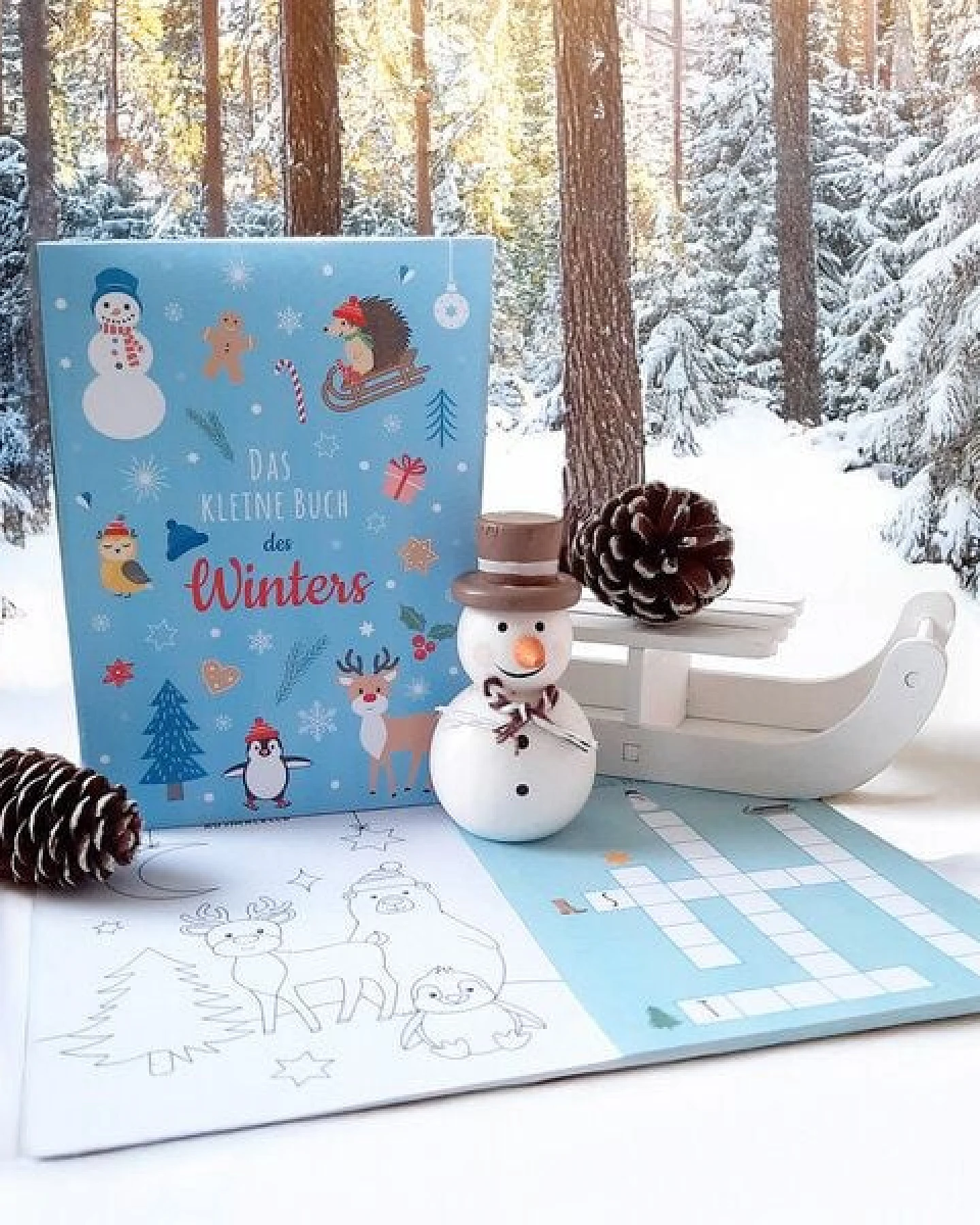 Ideenverlag Hamburg 10 Winter Mitmachbücher im Taschenformat – Ansicht 3