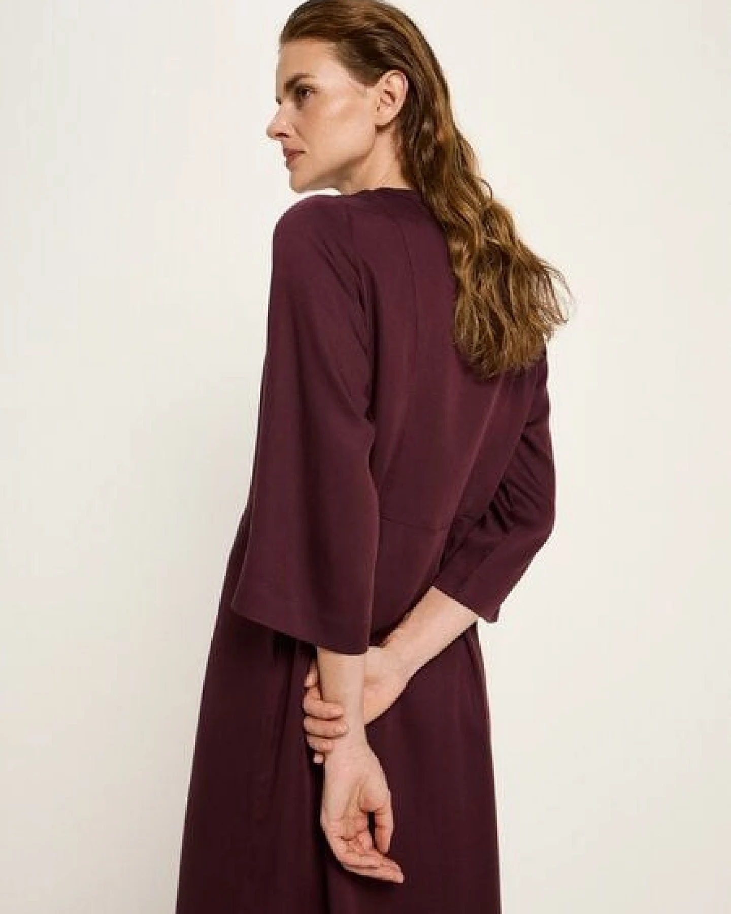 LANIUS Midikleid aus TENCEL Lyocell – Ansicht 4
