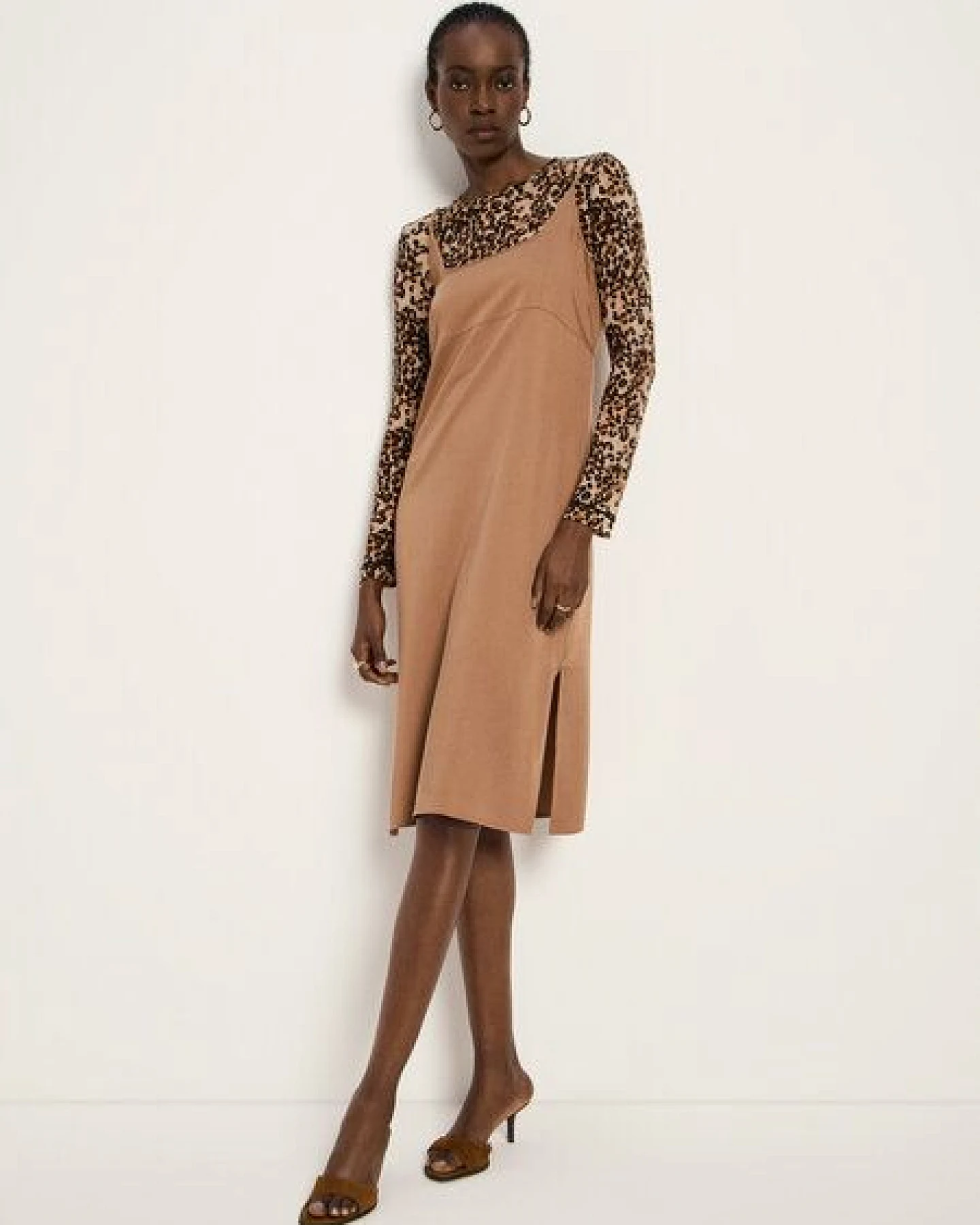 LANIUS Trägerkleid aus TENCEL Lyocell – Ansicht 2