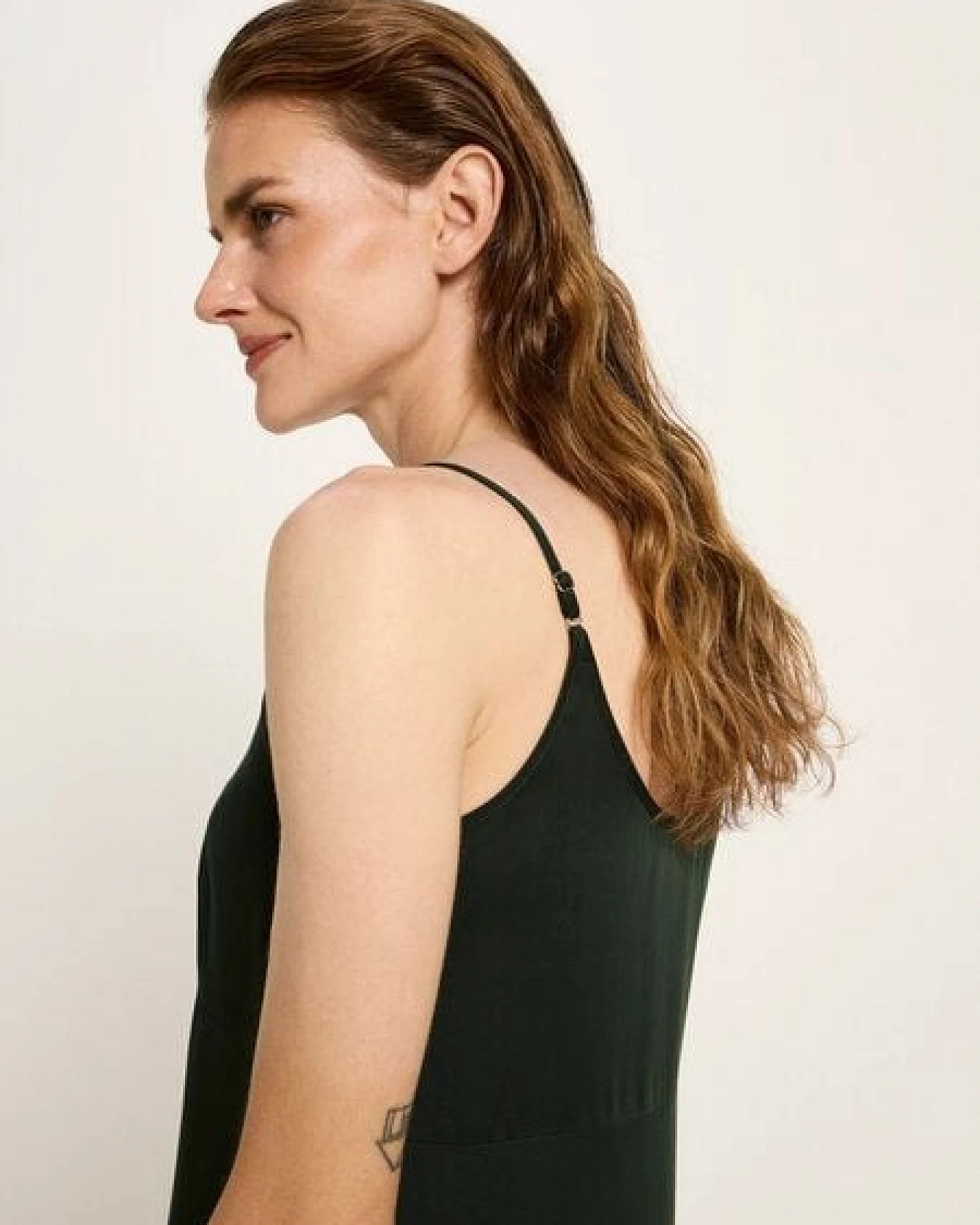 LANIUS Trägerkleid aus TENCEL Lyocell – Ansicht 4