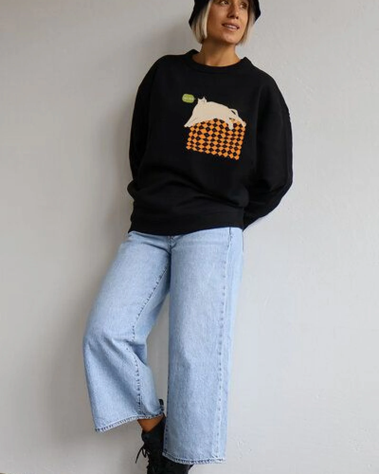 Kultgut Artdesign - Biofair- Boxi -Sweater /peut-être – Ansicht 4