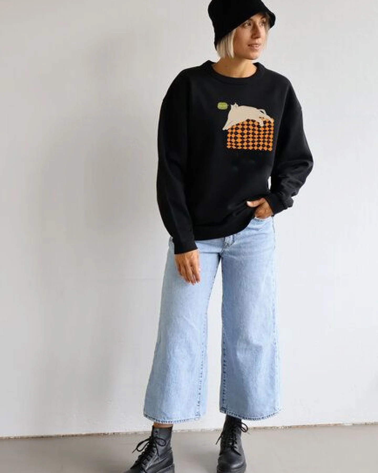 Kultgut Artdesign - Biofair- Boxi -Sweater /peut-être – Ansicht 2