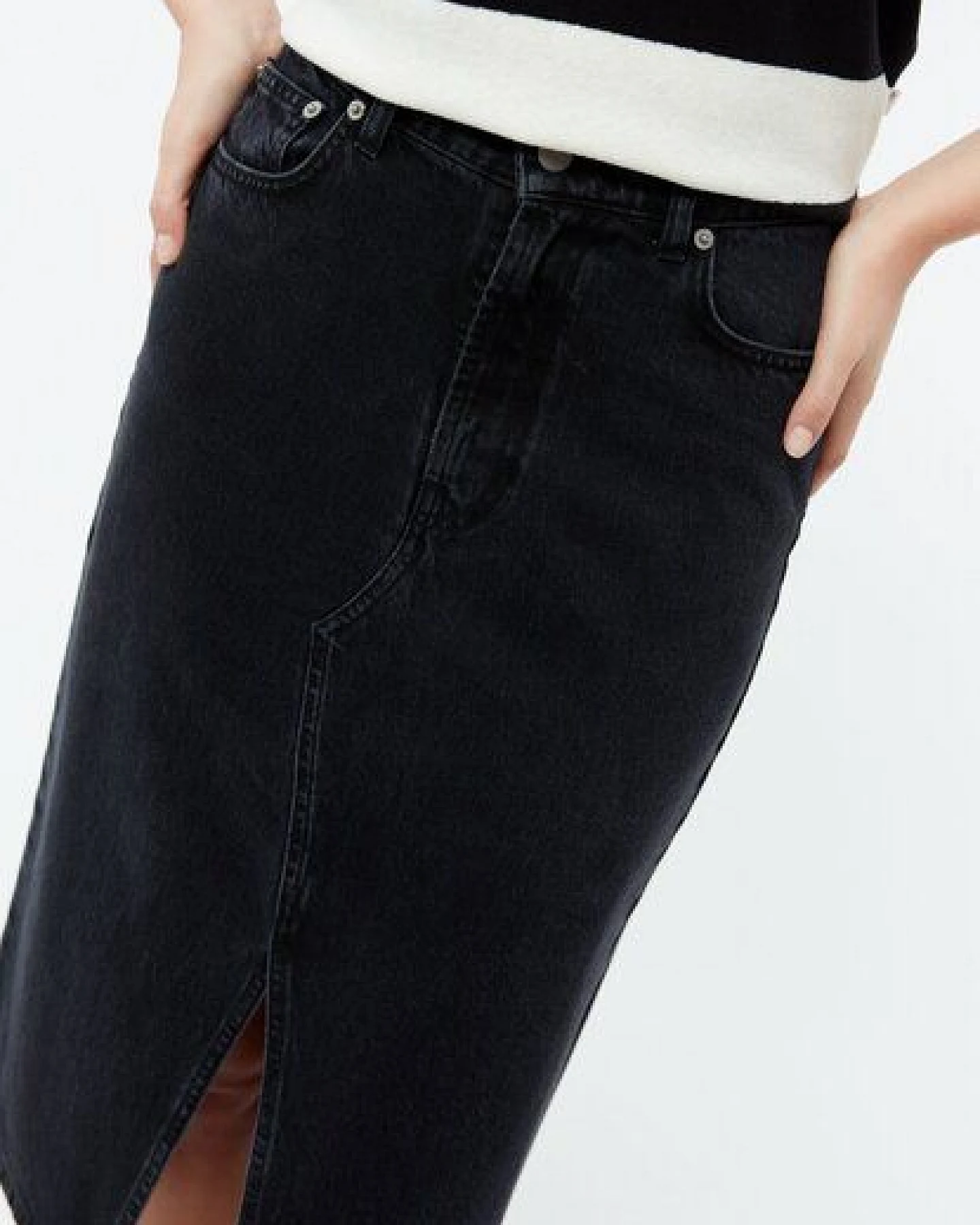 Givn Berlin Jeansrock GBKARLOTTA aus Bio-Baumwolle – Ansicht 4