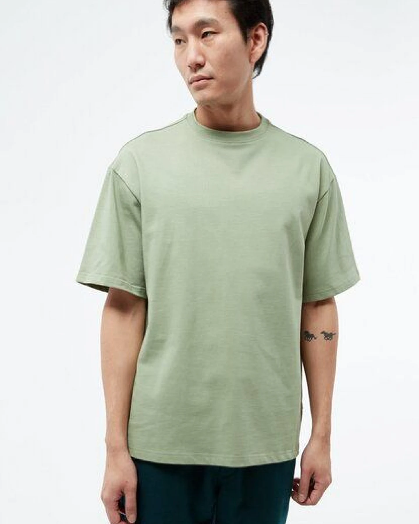 Givn Berlin T-Shirt GBCLIFF Heavyweight aus Bio-Baumwolle – Ansicht 2