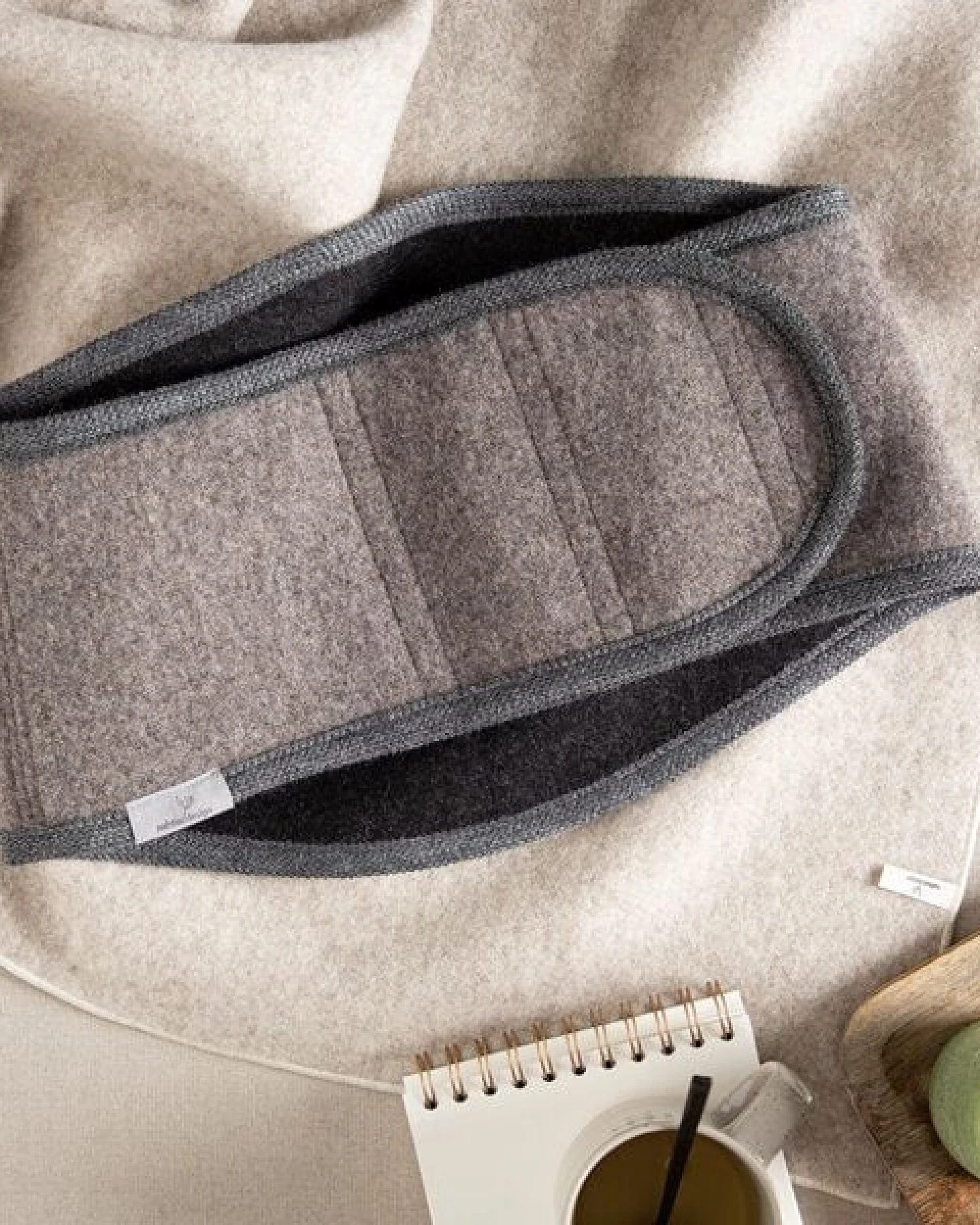 nahtur-design Rückenwärmer Komfort aus 100% Schurwolle – Ansicht 2