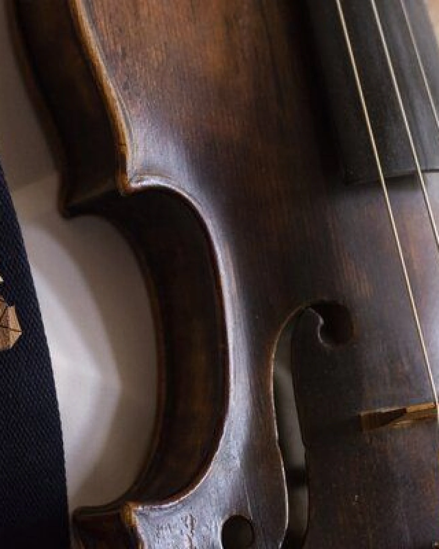 BeWooden Holzbrosche Geige – Violin Brooch – Ansicht 4