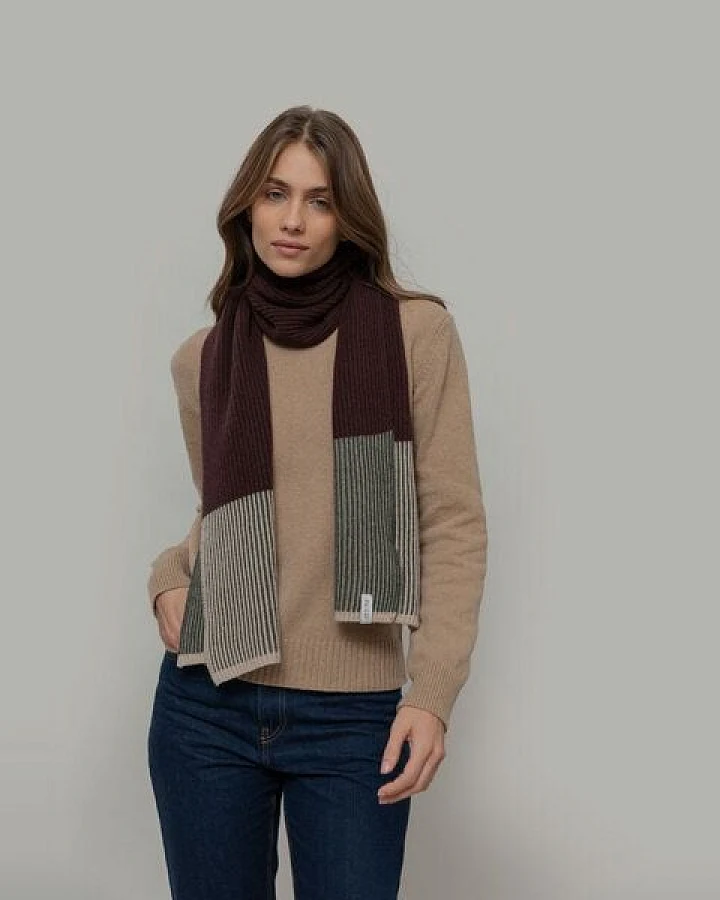 Rifò - Circular Fashion Made in Italy Schal Teresa aus Recycelter Kaschmirwolle
