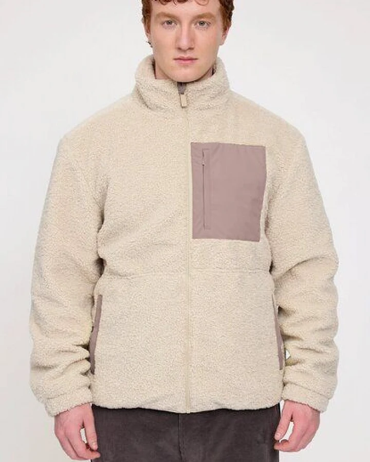 Mazine Padded Sherpa Jacke - aus recyceltem Polyester