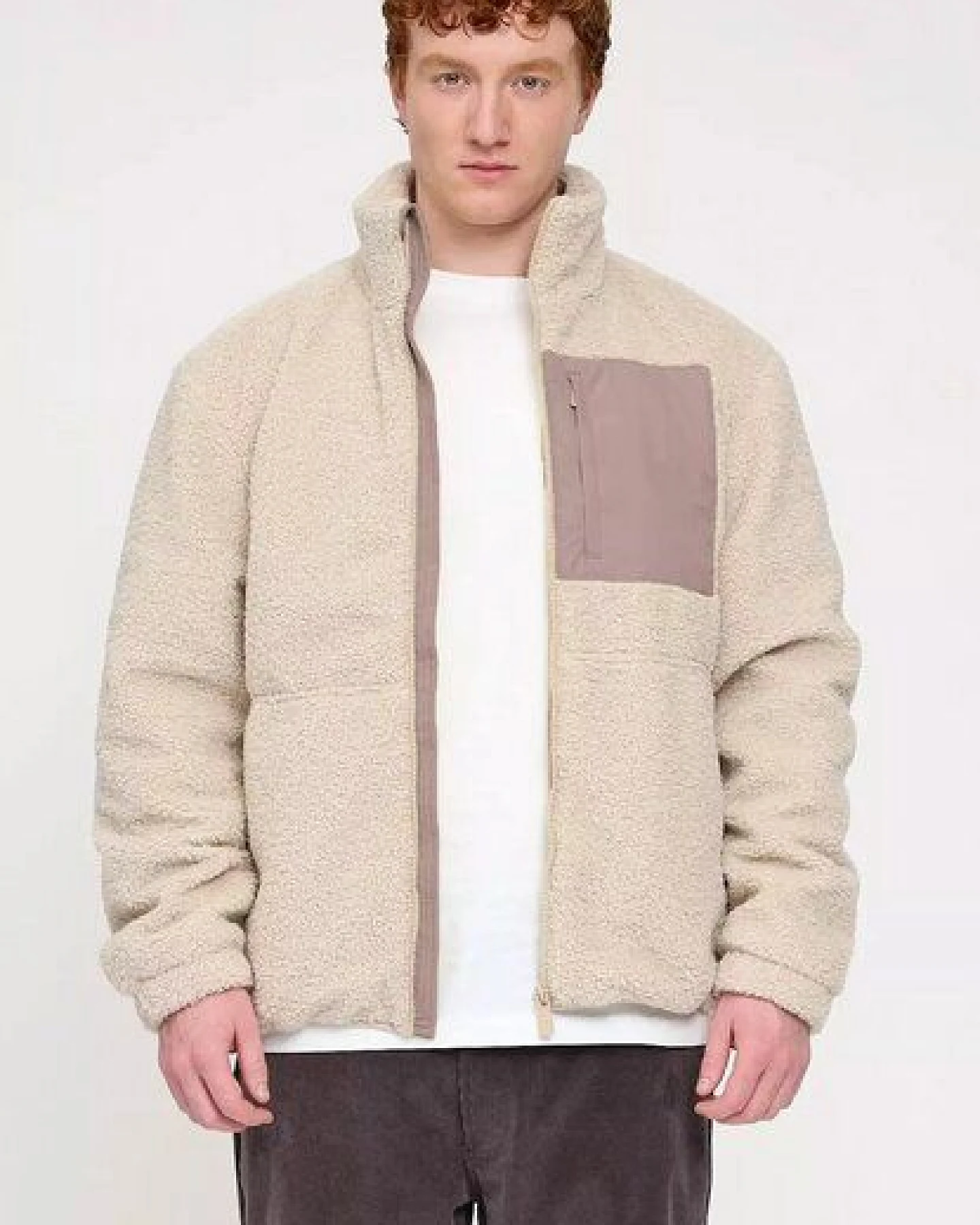 Mazine Padded Sherpa Jacke - aus recyceltem Polyester – Ansicht 2