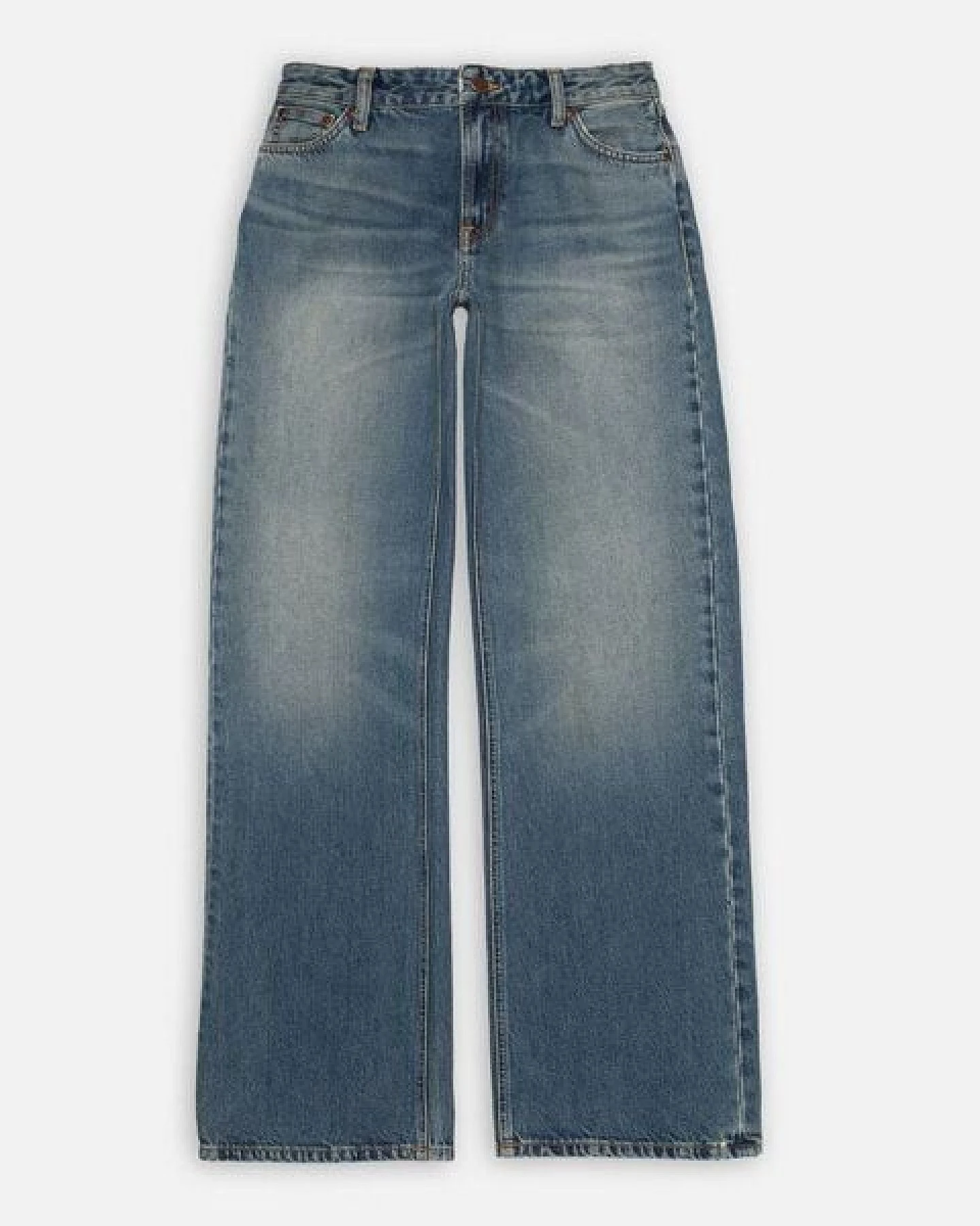 Nudie Jeans Wide Heidi Jeans - Summer Shadow – Ansicht 2