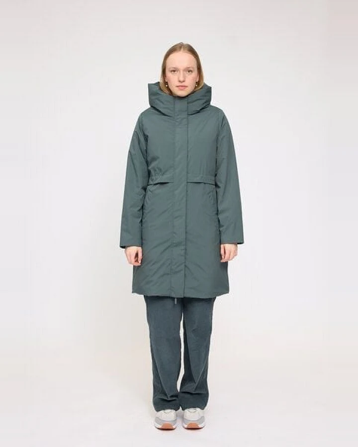 Mazine gefütterter Parka aus recykeltem Plastik