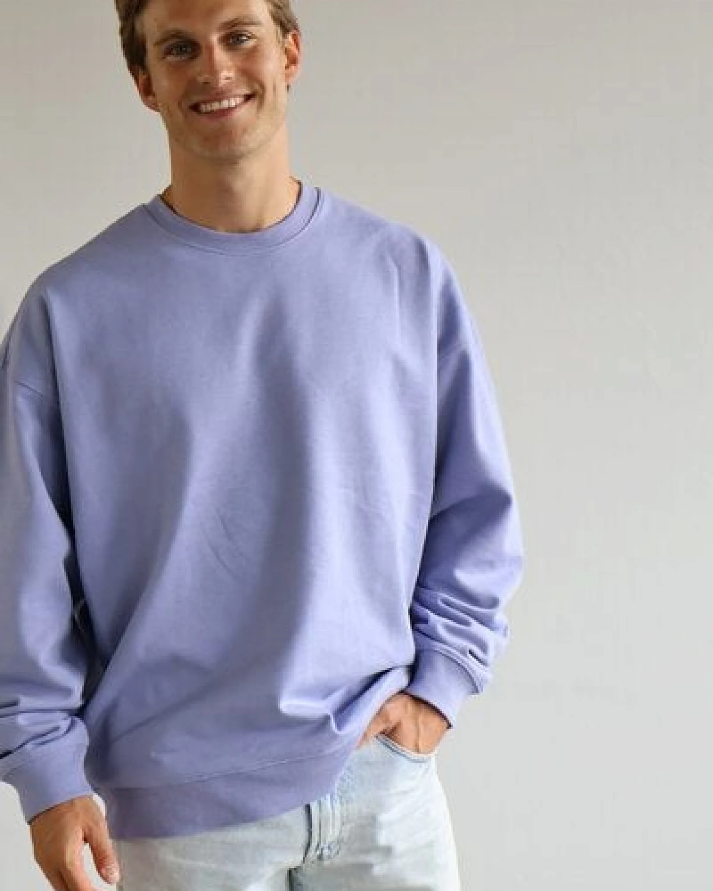 Kultgut Biofair- SPORT ESSENTIALS CREW Sweatshirt - Ultraweich / For all Day – Ansicht 3
