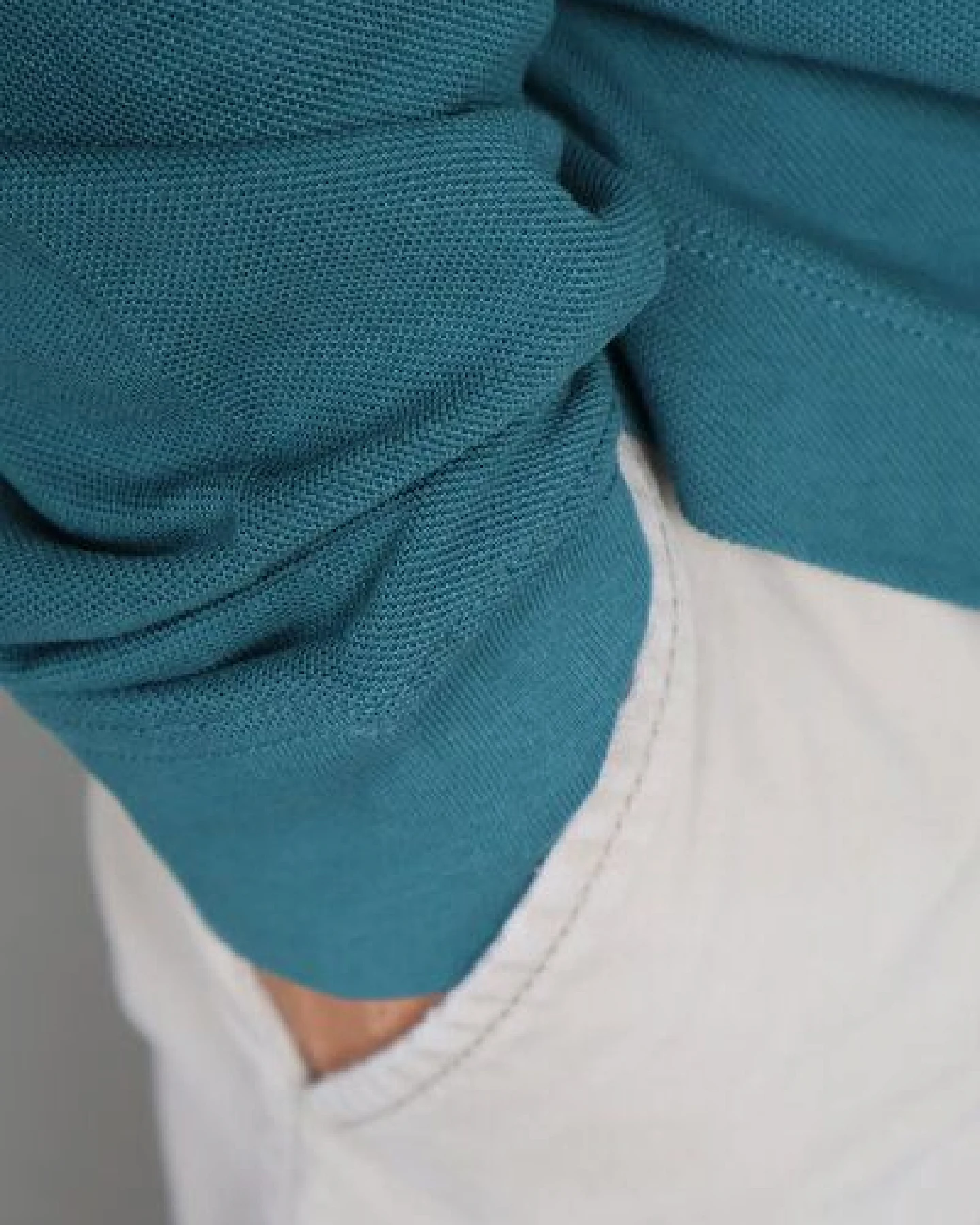 Kultgut ProEarth- Bioafair Piqué Shirt- Langarm / Favorite – Ansicht 4