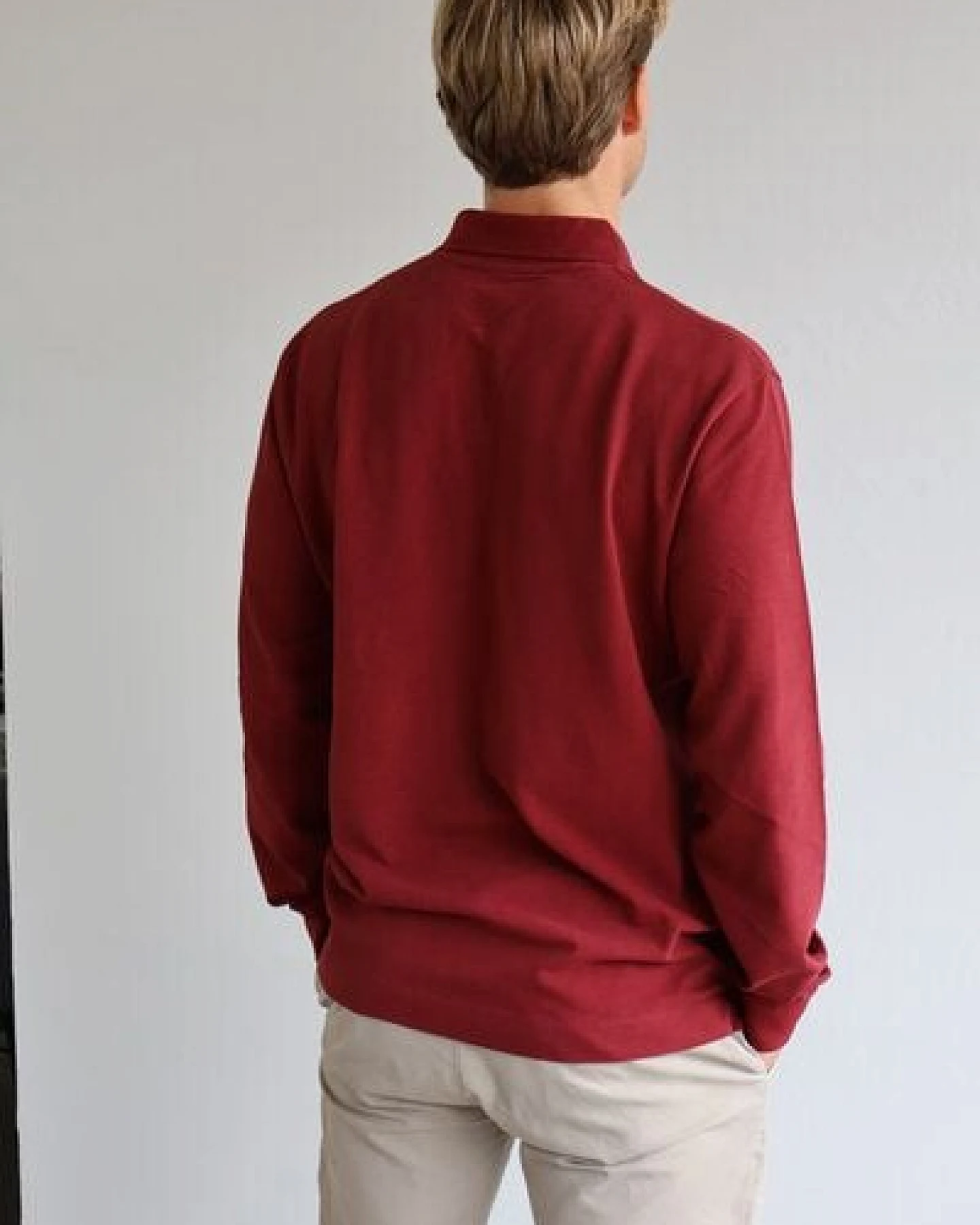 Kultgut ProEarth- Bioafair Piqué Shirt- Langarm / Favorite – Ansicht 4