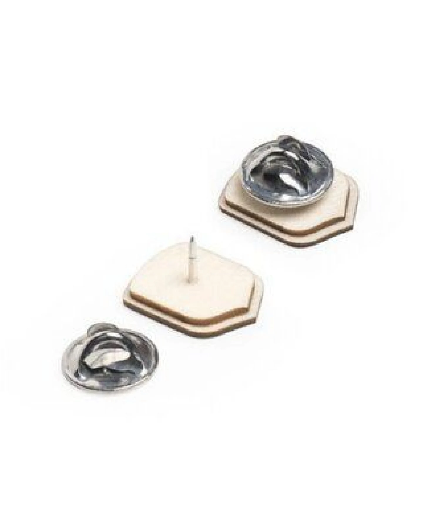 BeWooden Holzbrosche „Jumping Deer Brooch“ – Holzbrosche Springender Hirsch – Originelles Accessoire, nachhaltiger Holzschmuck – Ansicht 4